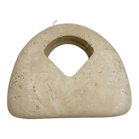 Bottega Veneta Kettlebell Travertine Stone Top Handle Bag NWOT - Picture 3 of 10